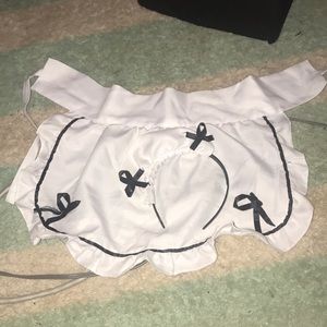 Maid Apron Costume with Headband